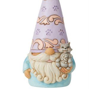 Jim Shore Gnome with Cat - NEW in Box
